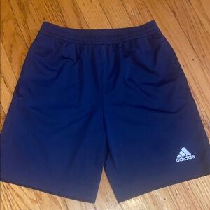 Adidas boys size medium 11/12 Navy Blue Shorts
